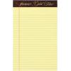 Ampad 20004 Gold Fibre Writing Pads, College/Medium, 5 x 8, Canary, 50 Sheets (Case of 12 Pads)