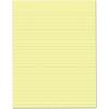 Ampad Evidence Glue Top 8-1/2 x 11 Pads, Wide Rule, White, 50 Sheets Per Pad, 12 Pack (21-112)(8 1/2″ x 11″)