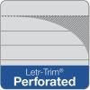 TOPS Prism Writing Pads, 8-1/2″ x 11-3/4″, Legal Rule, Gray, Perforated, 50 Sheets, 12 Pack (63160)(Gray)