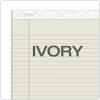 TOPS Prism Writing Pads, 8-1/2″ x 11-3/4″, Legal Rule, Gray, Perforated, 50 Sheets, 12 Pack (63160)(Ivory)