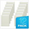 TOPS Prism Writing Pads, 8-1/2″ x 11-3/4″, Legal Rule, Gray, Perforated, 50 Sheets, 12 Pack (63160)(Ivory)
