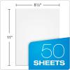 TOPS The Legal Pad Plus Writing Pads, Glue-Top, 8-1/2″ x 11″, Blank, 50 Sheets, 12 Pack (71520) , White
