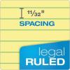 Tops Docket Writing Pads with 100 Sheets, Extra-Strong Back, 8-1/2″ x 11-3/4″, Perforated, Canary, Law Rule, 100 Sheets, 6 Pack (63396)(8 1/2″ x 11 3/4″)