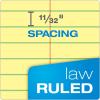 Tops Docket Writing Pads with 100 Sheets, Extra-Strong Back, 8-1/2″ x 11-3/4″, Perforated, Canary, Law Rule, 100 Sheets, 6 Pack (63396)(8 1/2″ x 11 3/4″ (Pack of 6))
