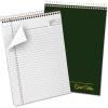 Ampad Gold Fibre Classic, Wirebound Planner Pad, Size 8-1/2 x 11-3/4, Red Cover, Legal Ruling , 70 Sheets per Pad (20-811),White