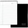 TOPS Docket Diamond Premium Stationery Wirebound Tablet, 8.5 x 11.75 Inches, 60 Sheets, Legal Ruled, Natural White (63978), Black(60)
