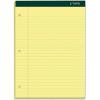 Tops Docket Writing Pads with 100 Sheets, Extra-Strong Back, 8-1/2″ x 11-3/4″, Perforated, Canary, Law Rule, 100 Sheets, 6 Pack (63396)(8 1/2″ x 11 3/4″)
