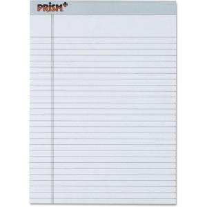 TOPS Prism Writing Pads, 8-1/2″ x 11-3/4″, Legal Rule, Gray, Perforated, 50 Sheets, 12 Pack (63160)(Gray)