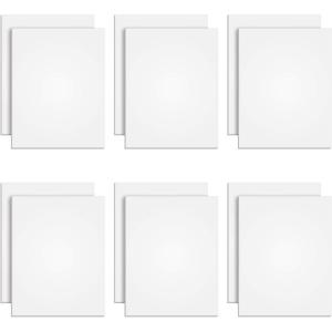 TOPS The Legal Pad Plus Writing Pads, Glue-Top, 8-1/2″ x 11″, Blank, 50 Sheets, 12 Pack (71520) , White