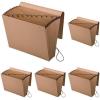 Pendaflex Expanding Kraft File with Flap, Jan.-Dec. Index, 12 x 10, 1 per Box (K-17M-OX),Brown(File)