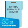 Pendaflex FP313 Pressboard Folders, 2 Fasteners, 1″ Expansion, 1/3 Tab, Legal, Blue (Box of 25)