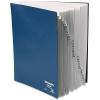 Pendaflex PFXDDF4OX Acrylic Coated Expanding Desk File, 1-31 indexing/30 dividers, Letter, Navy (DDF4-OX)(Daily)