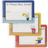 Oxford Jr. Primary Composition Spiral Notebooks, School Supplies, Notebooks for School, 4-7/8 x 7-1/2 Inches, Kids Journal, Pre-K, Grades K-2, 100 Sheets/200 Pages, Red, Yellow, Blue (63885)