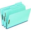 Pendaflex FP313 Pressboard Folders, 2 Fasteners, 1″ Expansion, 1/3 Tab, Legal, Blue (Box of 25)