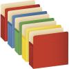Pendaflex Globe-Weis/Pendaflex Colored File Pockets, Letter Size, 3.5 Inch Expansion, Assorted Colors, 5 Pockets per Pack (1524E5 ASST)