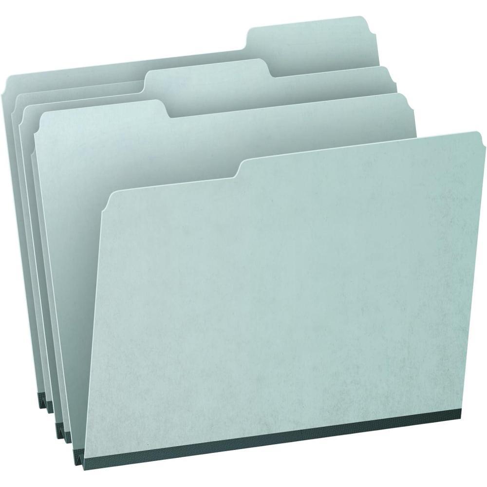 imagePendaflex 1quot Expansion Pressboard File Folders with 13 Cut Tab Letter Blue 25Box 9200T 13Blue