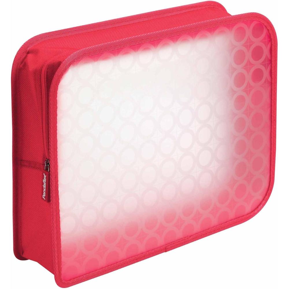 imagePendaflex Zip Wallet Poly File 3 Inch Expansion Pink or Blue No Color Choice Each 27909