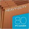 Globe Weis Globe-Weis/Pendaflex Heavy Duty 31-Pocket Expanding File with Flap, 1-31 Index, Letter Size, Brown, (R117DLHD)