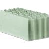 Pendaflex PN1025 A-Z Top Tab Recycled File Guides, 25 pt. Gray pressbd., 1/5 Tab, Legal, 25/set