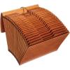 Globe Weis Globe-Weis/Pendaflex Heavy Duty 31-Pocket Expanding File with Flap, 1-31 Index, Letter Size, Brown, (R117DLHD)