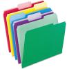 Pendaflex 84370 File Folders with Erasable Tabs, 1/3 Cut Top Tab, Letter, Assorted (Pack of 30)(File Folder)