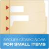 Pendaflex Divide It Up File Folders, Letter Size, Manila, 24/Pack (10770)(24 Count (Pack of 10))