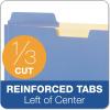 Pendaflex Globe-Weis/Pendaflex File Folder Pockets, 150 Sheet Capacity, Letter Size, Double Top, 1/3 Cut Tabs, Assorted Colors, 10 Pack (FP153L10 ASST)(Letter)