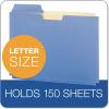 Pendaflex Globe-Weis/Pendaflex File Folder Pockets, 150 Sheet Capacity, Letter Size, Double Top, 1/3 Cut Tabs, Assorted Colors, 10 Pack (FP153L10 ASST)(Letter)