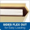Pendaflex Globe-Weis/Pendaflex File Folder Pockets, 150 Sheet Capacity, Letter Size, Double Top, 1/3 Cut Tabs, Assorted Colors, 10 Pack (FP153L10 ASST)(Letter (Pack of 100))