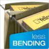 Pendaflex SureHook Reinforced Extra Capacity Hanging Pockets, Letter Size, Standard Green, 4/PK (09217)(Green)