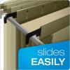 Pendaflex SureHook Reinforced Extra Capacity Hanging Pockets, Letter Size, Standard Green, 4/PK (09217)(Green)