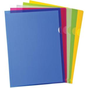 Pendaflex Poly Project Pocket, Letter Size, Assorted Colors, 10/Pack (53296)