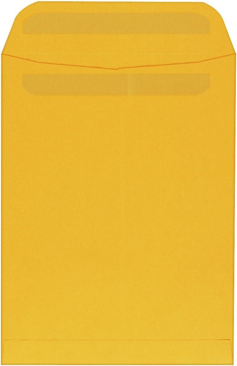 imageColumbian Catalog Mailing Envelopes Peel ampamp Seal 9x12 Inch Brown Kraft 250Pack CO733Orange