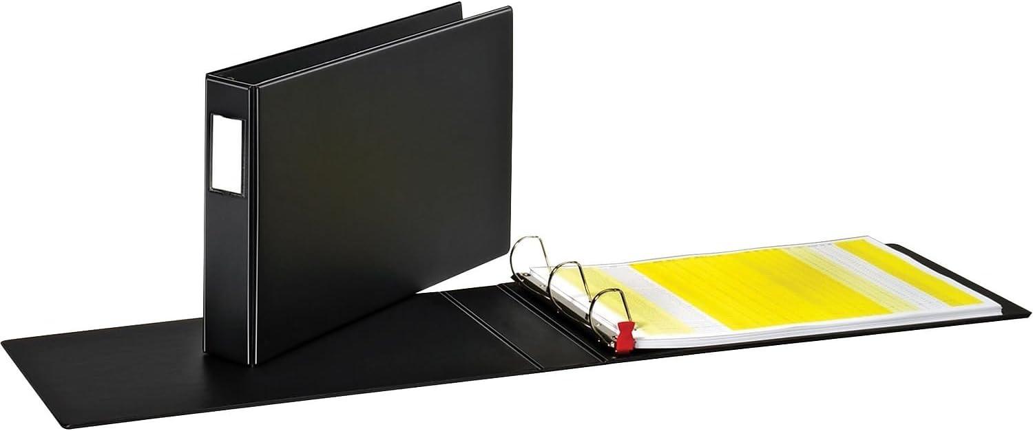 imageCardinal Premier Easy Open 11quot x 17quot Locking SlantD Ring Binder 2quot Black 121322Inch