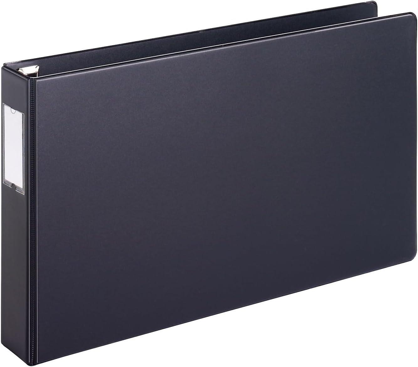 imageCardinal Premier Easy Open 11quot x 17quot Locking SlantD Ring Binder 2quot Black 121322Inch