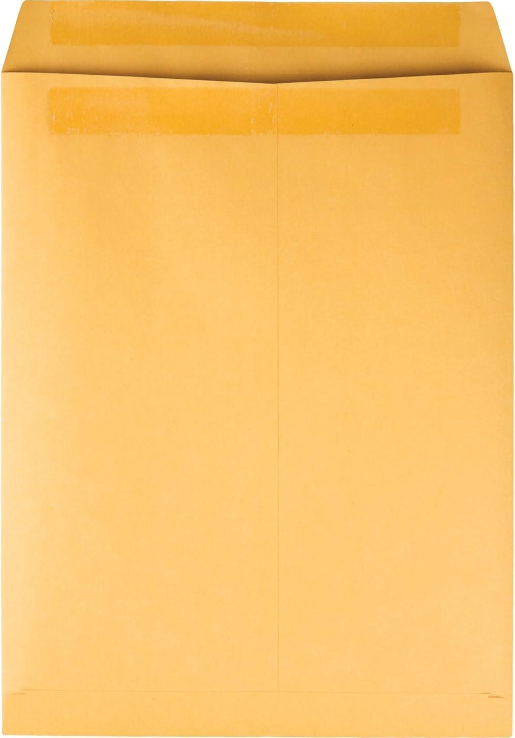 imageQuality Park 612 x 912 Catalog Mailing Envelopes RediSeal Self Seal Envelope Closure 28 lb Kraft Paper 250 per Box QUA4336210 x 13