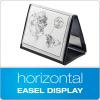 Cardinal 52132 Easel Book, Horizontal, 20 Pocket, 11-Inch x8-1/2-Inch , Black(1 Each (Pack of 12))