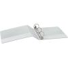 Cardinal Economy 3 Ring Binder, Binders for School and Office, Durable 3 Inch, Presentation View, White, Holds 625 Sheets, Nonstick, PVC Free, 2 Pack of Binders (79530)