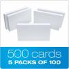 Oxford 50EE Blank Index Cards, 5″ x 8″, White, 500 Cards (5 Packs of 100) (50)(White)