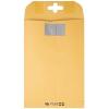 Quality Park 10 x13 Inch ClearClasp Catalog Envelopes for Mail or Storage w/Redi-Tac Clasp and Gummed Closure, 28lb Brown Kraft, 100/Box (QUA43768)(6 x 9)