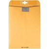 Quality Park 9 x 12 Postage Saving ClearClasp Envelopes, with Reusable Redi-Tac Closure & Gummed Flap, 28 lb Kraft Paper, 100 per Box (QUA43568)(9 x 12 in (Pack of 5))