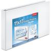 Cardinal® Slant-D® Ring 11″ x 17″ Tabloid ClearVue™ Binders, 3″ Rings, 63% Recycled, White(1.5 Inch)