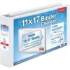 Cardinal® Slant-D® Ring 11″ x 17″ Tabloid ClearVue™ Binders, 3″ Rings, 63% Recycled, White(3 Inch)