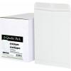 Quality Park Open-Side Booklet Envelope, Gummed, White, 9 x 12, 250 per Box, (37682)(Top Open)