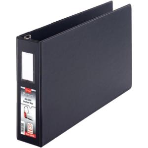 Cardinal Premier Easy Open 11″ x 17″, Locking Slant-D Ring Binder, 2″, Black (12132)(1-Inch)