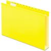 Pendaflex Extra Capacity Reinforced Hanging Folders, 2″, Legal Size, Assorted Colors, 1/5 Cut, 25/BX (4153×2 ASST)(Yellow)