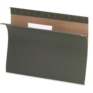 Pendaflex Recycled Hanging Folders, Letter Size, Standard Green, 1/3 Cut, 25/BX (81601)(Letter (Pack of 10))