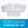 Oxford 51EE Ruled Index Cards, 5″ x 8″, White, 500 Cards (5 Packs of 100) (51)