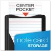 Oxford At-Hand Note Card Case, 3″ x 5″ Size, Black, Includes 25 Ruled Index Cards (63519)(Black)