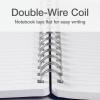 Oxford Poly Spiral Notebooks, Small 5.7″ x 8.5″ Book, Thick Poly Cover, White Paper, College Rule, 80 Sheets/160 Pages, Jewel Tones, 4 Pack (69720)